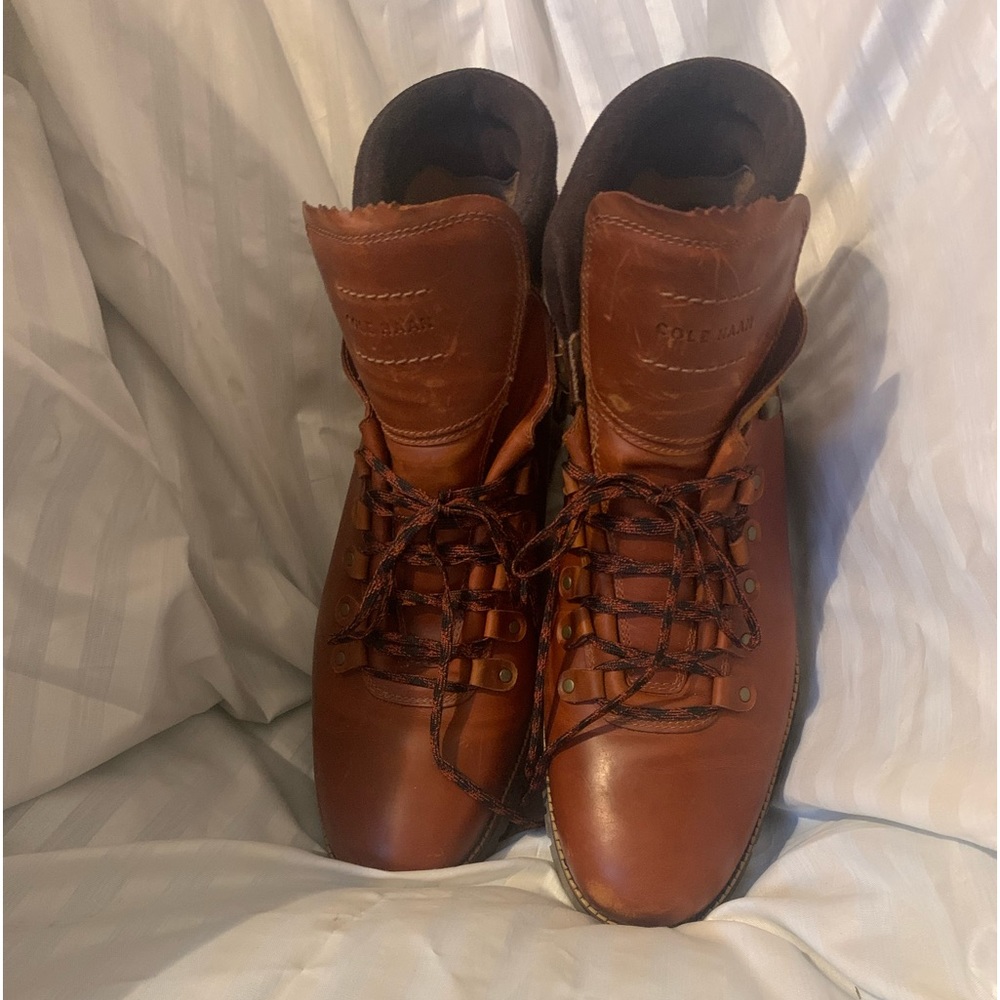 Cole Haan Zerogrand leather Hiking Boots Sz 12
